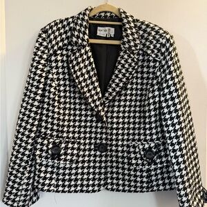 Checkered Blazer – Women’s Size 18 Petite (Lana Lee Brand)